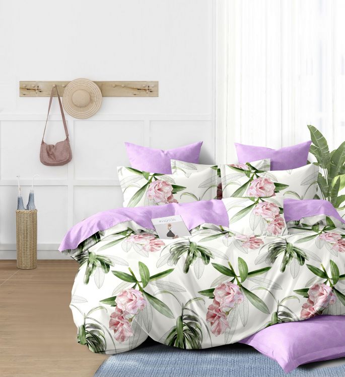 Постельное белье поплин эксклюзив на молнии - Бриджит