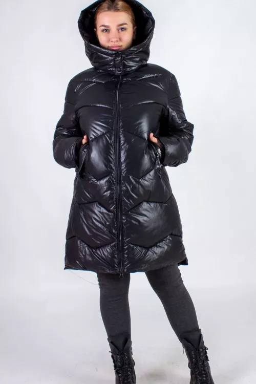 Куртка 811 зимняя черный последний размер