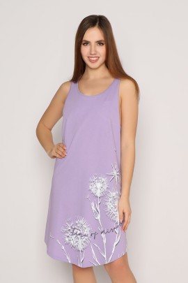 Сорочка "Пух", светло-фиолетовый