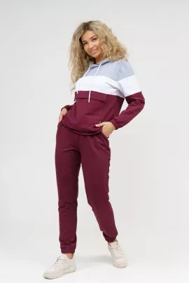 Костюм спортивный Кардио (бордо)