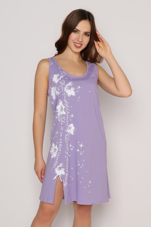 Сорочка "Стихия", светло-фиолетовый