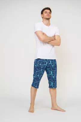 БМ-01 НСД Бриджи мужские (кулирка) Индиго