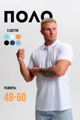 Футболка мужская Поло 49098