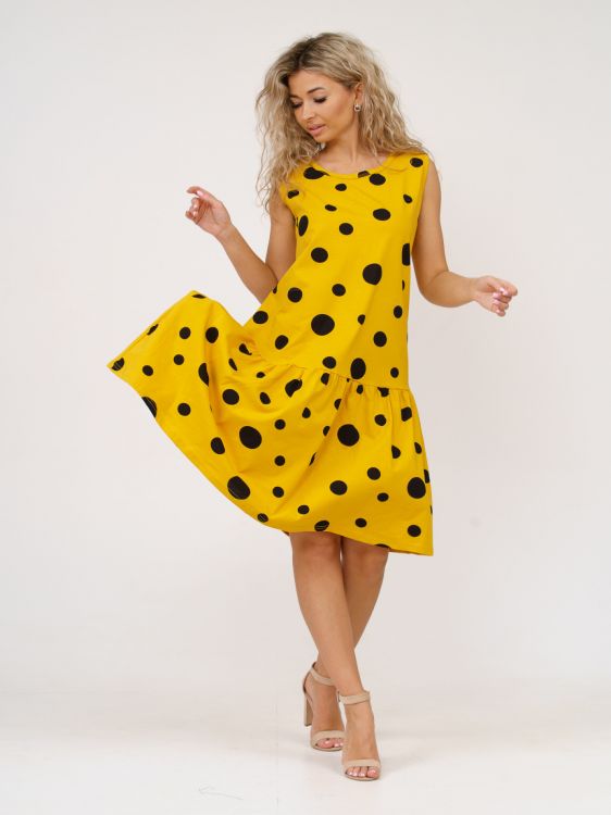 Сарафан 914 горчичный последний размер