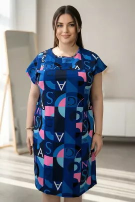 Грета(синий) туника