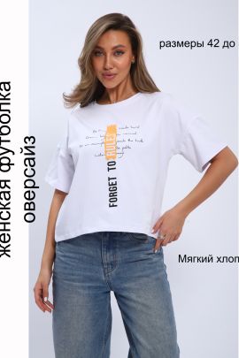 Футболка женская Modellance с принтом 32076