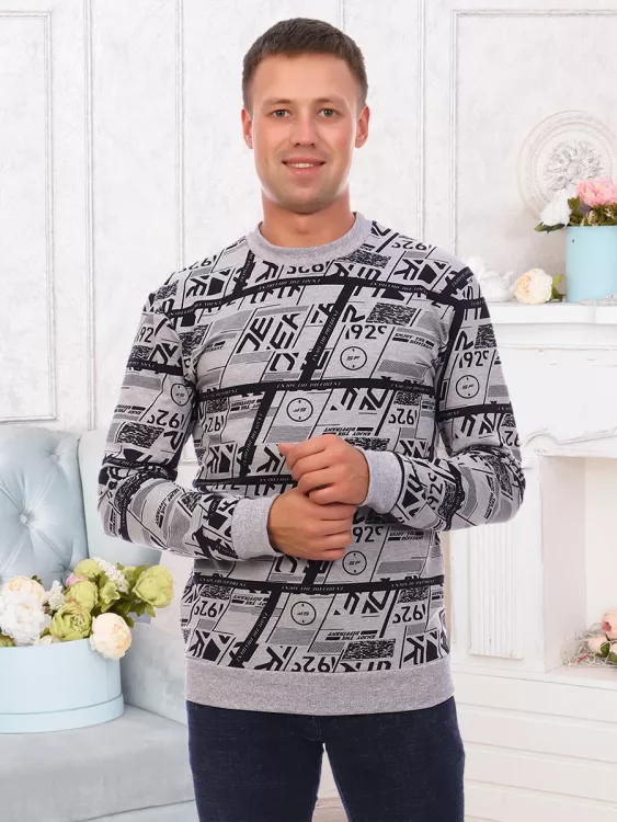 Терри (меланж) толстовка