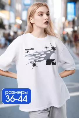 Футболка оверсайз ФБН0011