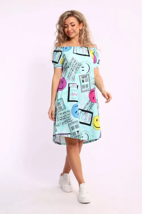 Сарафан 15154 абстракция последний размер