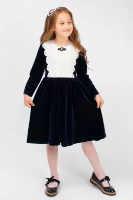 Платье бархатное для девочки 84874