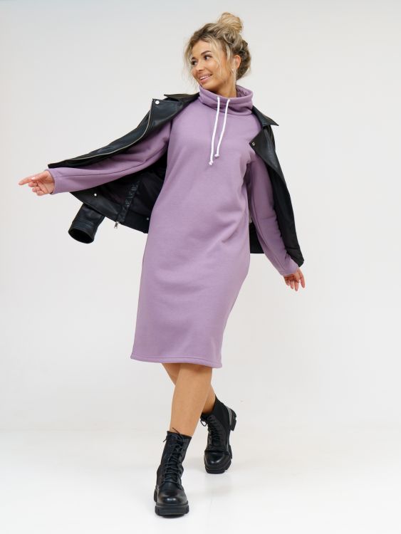 П-034 НСД Платье женское (интерсофт) Лавандовый