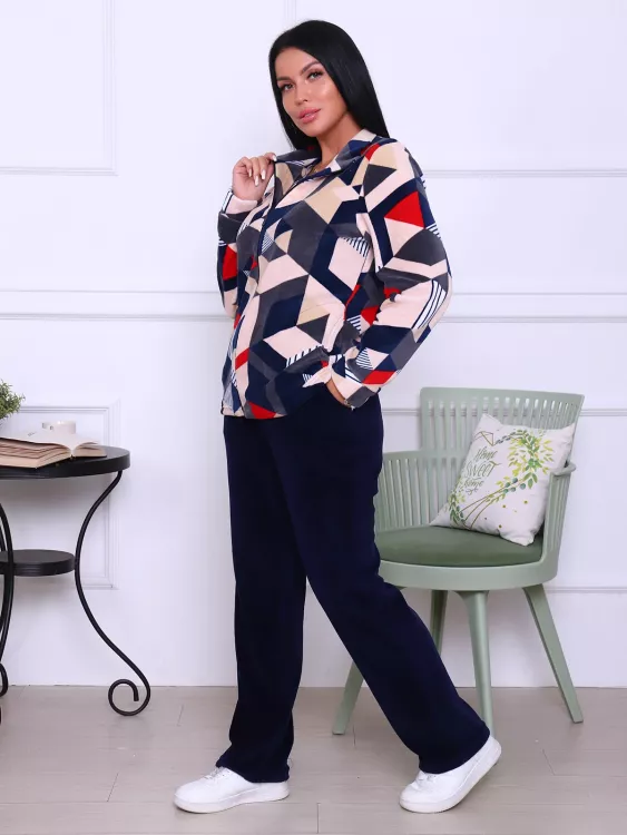 Брюки женские 0606 Б (индиго)