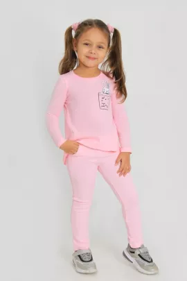 Брюки детские Зайка-2 розовый последний размер