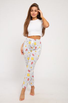 Брюки женские 8-031в (яичница), Eggs & Bacon,шт