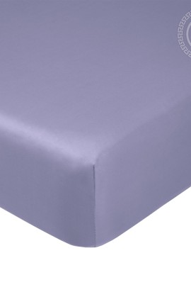 Простыня на резинке "Фиолетовый"  180*200 835_гк