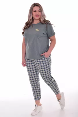 Пижама 5-312а шалфей последний размер