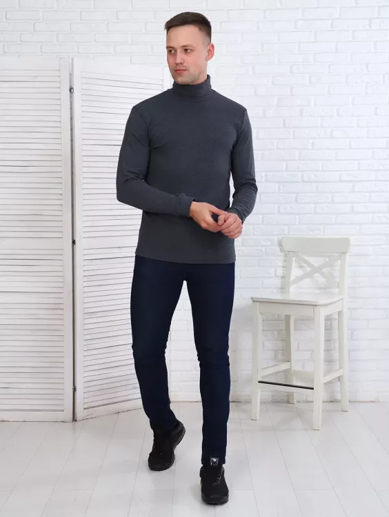 Роман-1 (графит) водолазка