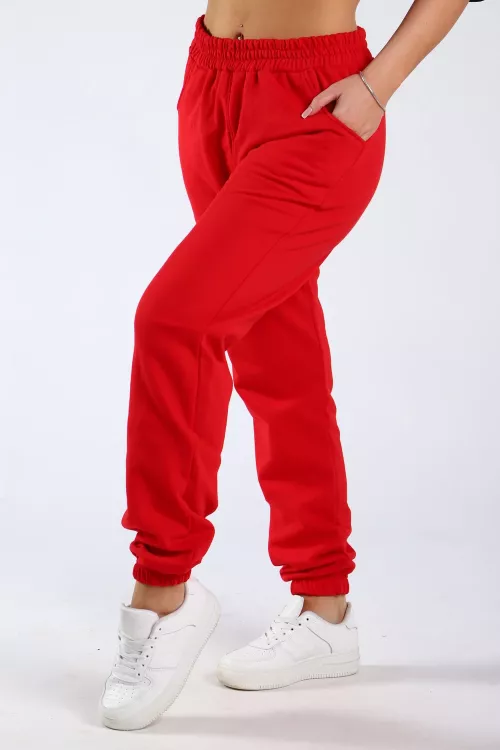 Брюки женские 573409 красный последний размер