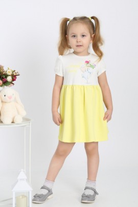 Платье детское Розали желтый последний размер