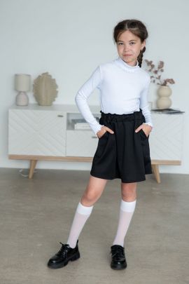 Водолазка для девочки (рубчик) 72557