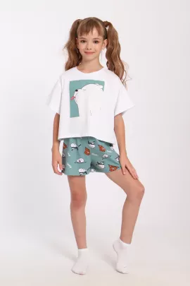 Пижама для девочки Хулиган арт. ПД-019-069