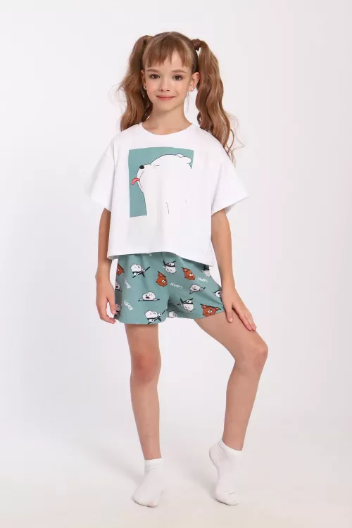 Пижама для девочки Хулиган арт. ПД-019-069