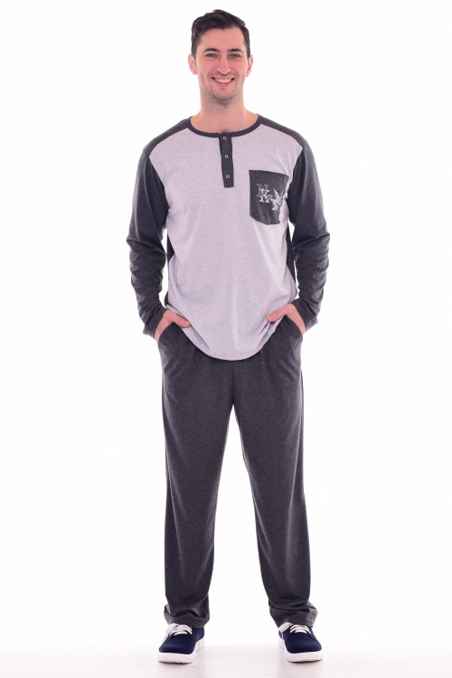 Пижама мужская 9-152 (серый)