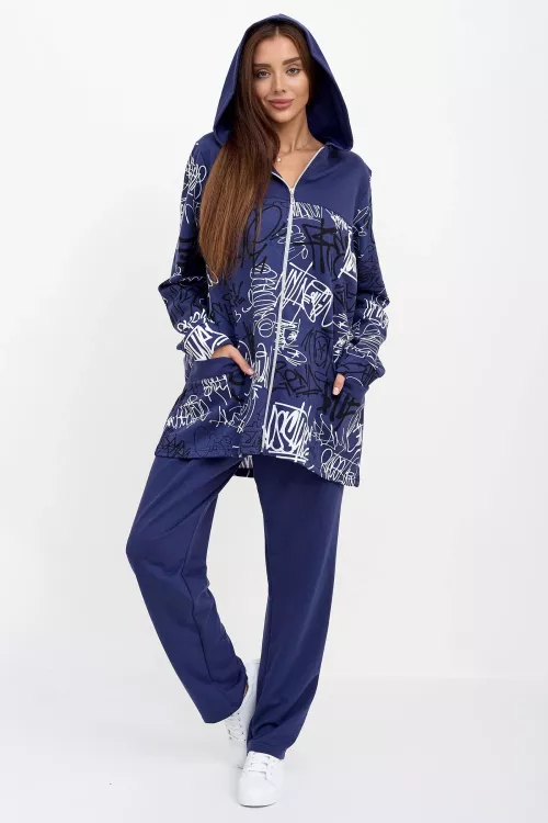 Костюм женский Тибет 1 (синий)