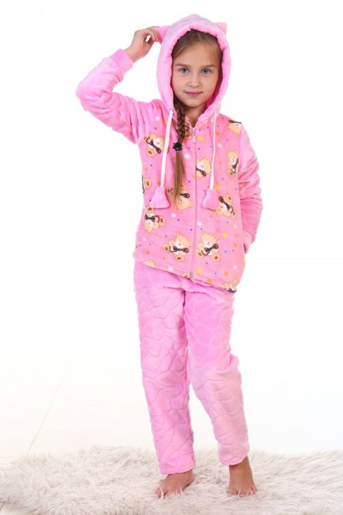 Пижама подростковая 12-03а (розовый)