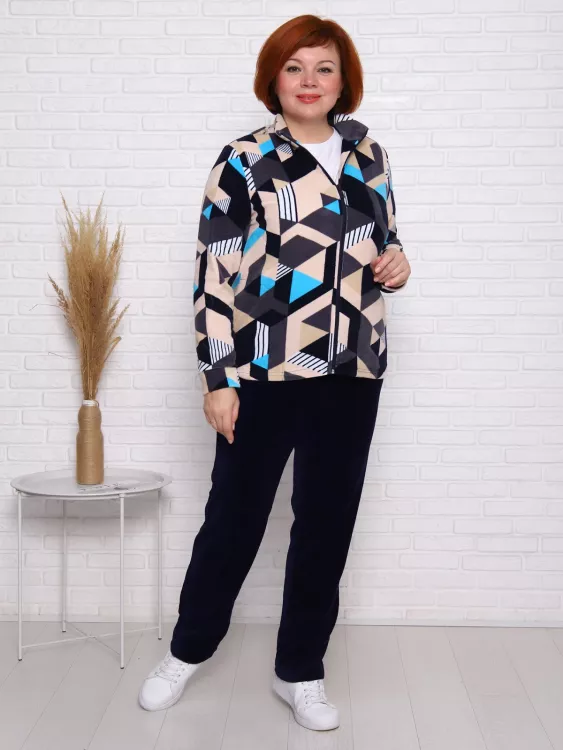 Толстовка 707 Т  (велюр)