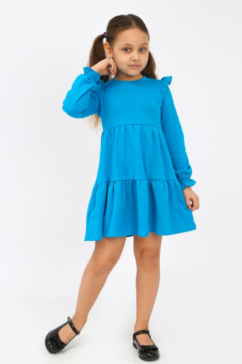 Платье детское Прима голубой последний размер