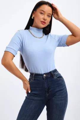 Водолазка женская с коротким рукавом 32105