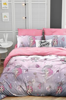 Постельное белье детское поплин без молнии - Ариэль