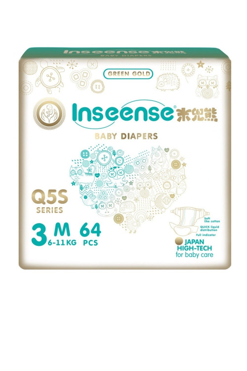 Inseense подгузники M 6-11 кг 64 шт Q5S