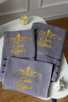 14418/1 Сын царя полотенце махровое плотность 350гр
