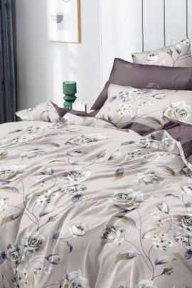 Постельное белье поплин эксклюзив на молнии - Анора