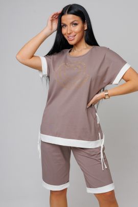Костюм с шортами женский 782684