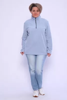 Толстовка 7849 Т голубой последний размер
