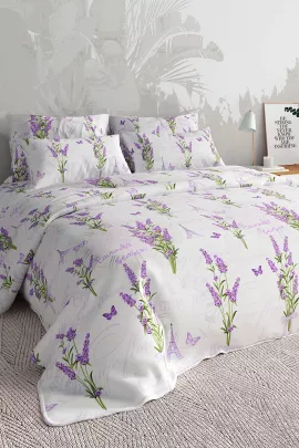 Постельное белье бязь премиум - Лаванда
