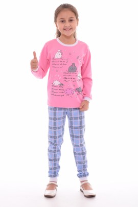 Пижама детская 7-172а (розовый)
