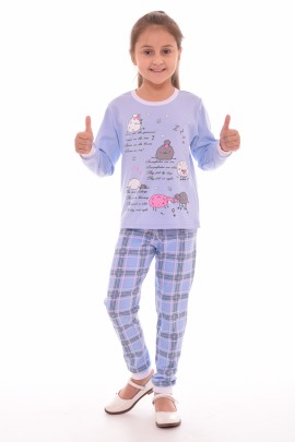 Пижама детская 7-172 (голубой)