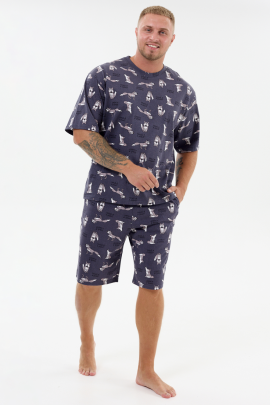 Альтаир костюм мужской (волки серый)