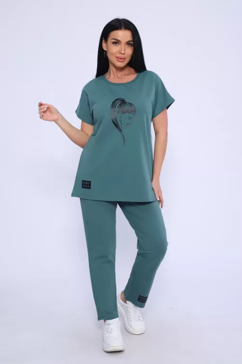 Костюм 906344 зеленый последний размер