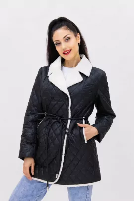 Куртка демисезонная Лайт-326 (премиум) черный последний размер