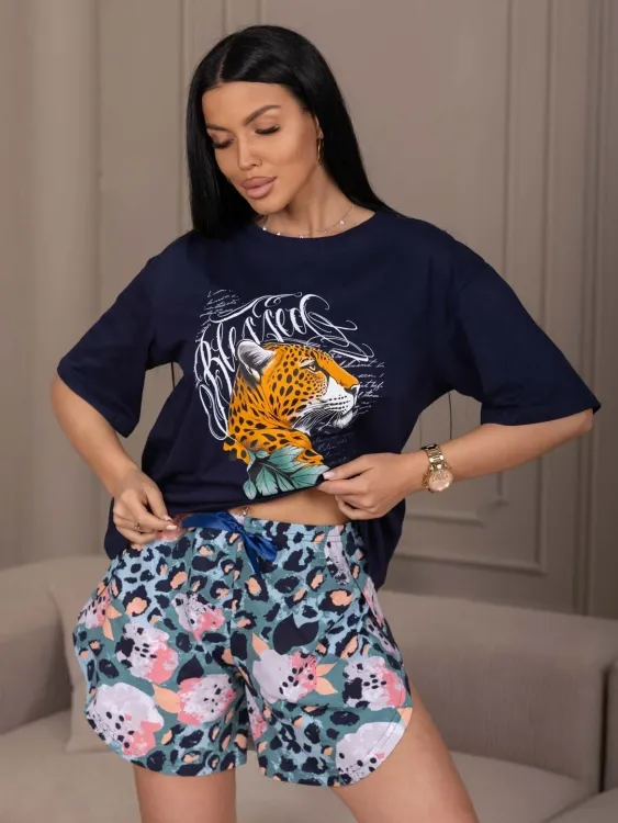 Костюм с шортами женский 184416