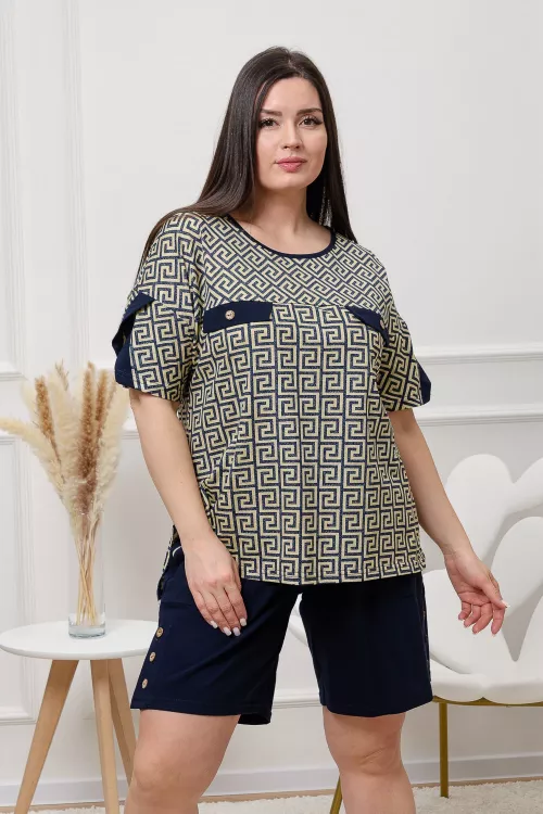 Костюм с шортами женский 625741