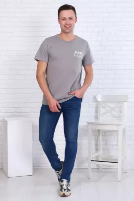 Дэнис (серый) футболка