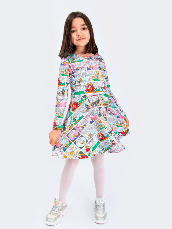 Платье трикотажное для девочки SP5915-26