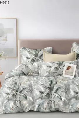 Сальвадор КПБ сатин с простыней на резинке