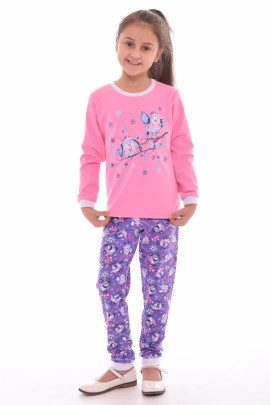 Пижама подростковая 12-031а (розовый)